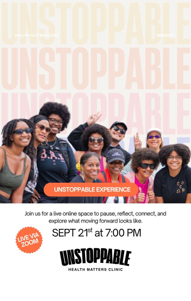 UNSTOPPABLE EXPERIENCE flyer